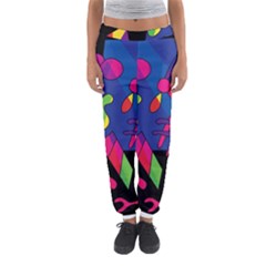 Colorful Shapes Women s Jogger Sweatpants