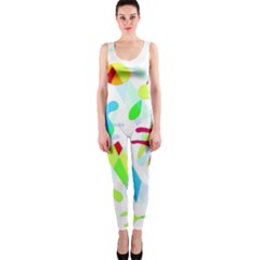 Playful Shapes Onepiece Catsuit