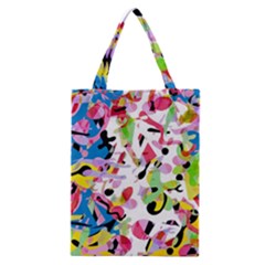 Colorful Pother Classic Tote Bag