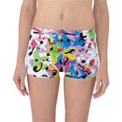 Colorful Pother Boyleg Bikini Bottoms