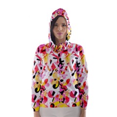 Pink Pother Hooded Wind Breaker (women)