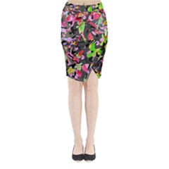 Playful Pother Midi Wrap Pencil Skirt by Valentinaart