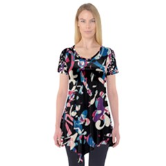 Creative Chaos Short Sleeve Tunic 