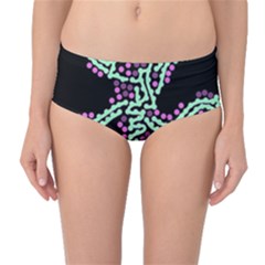 Playful Dots Mid-waist Bikini Bottoms