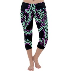 Playful Dots Capri Yoga Leggings