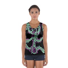 Playful Dots Women s Sport Tank Top 