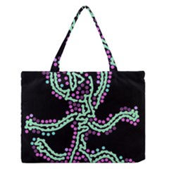 Playful Dots Medium Zipper Tote Bag