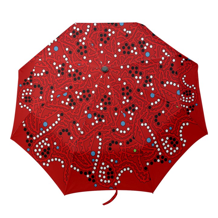 Red fantasy Folding Umbrellas