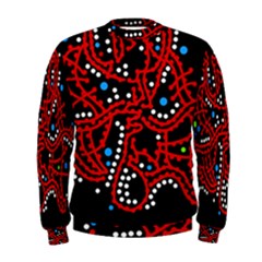 Red Fantasy 2 Men s Sweatshirt by Valentinaart