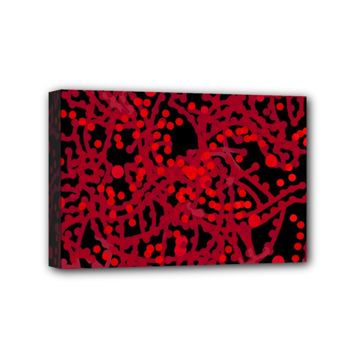 Red emotion Mini Canvas 6  x 4 