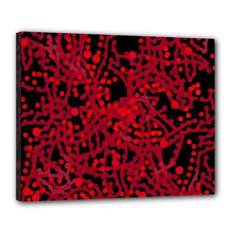 Red Emotion Canvas 20  X 16 