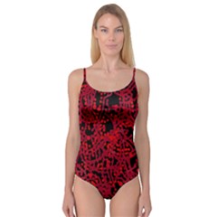 Red Emotion Camisole Leotard 