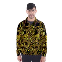 Yellow Emotions Wind Breaker (men) by Valentinaart