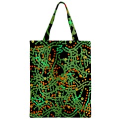 Green Emotions Zipper Classic Tote Bag