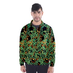 Green Emotions Wind Breaker (men) by Valentinaart