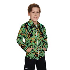 Green Emotions Wind Breaker (kids) by Valentinaart