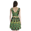 Green emotions Split Back Mini Dress  View2