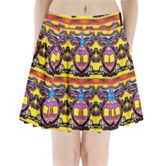 Spirit  Bulgarian Bee Pleated Mini Skirt