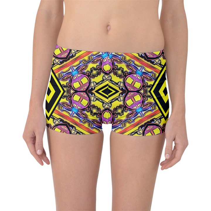 BULGARIAN EYE Boyleg Bikini Bottoms