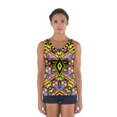 Bulgarian Eye Women s Sport Tank Top 