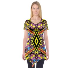 Bulgarian Eye Short Sleeve Tunic 