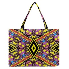 Bulgarian Eye Medium Zipper Tote Bag