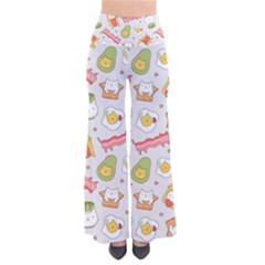 Funny Cat Food Succulent Pattern  Pants