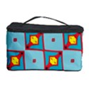 Shapes in squares pattern                                                                                                            Cosmetic Storage Case View1