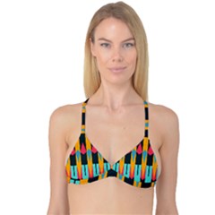 Shapes And Stripes                                                                                                             Reversible Tri Bikini Top by LalyLauraFLM