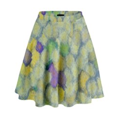 Paint Brushes                                                                                                                High Waist Skirt