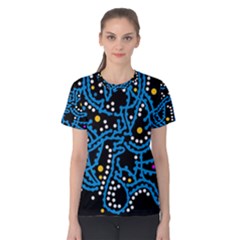 Blue Fantasy Women s Cotton Tee