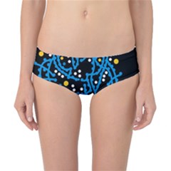 Blue Fantasy Classic Bikini Bottoms