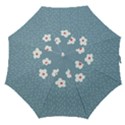 Cloudy Sky With Rain And Flowers Straight Umbrellas View1