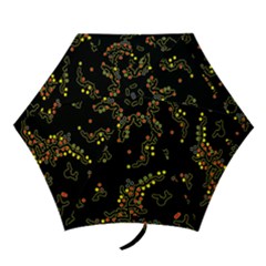 In My Mind 2 Mini Folding Umbrellas by Valentinaart