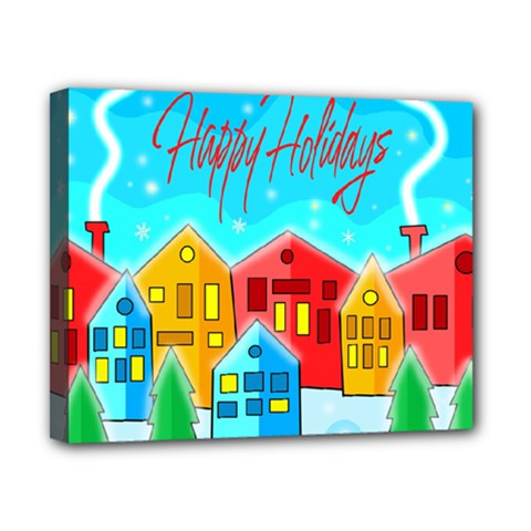 Christmas Magical Landscape  Canvas 10  X 8  by Valentinaart