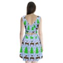 Reindeer and Xmas trees  Split Back Mini Dress  View2