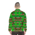 Christmas trees and reindeer pattern Wind Breaker (Men) View2