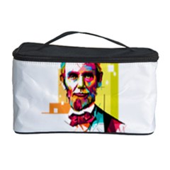 Abraham Lincoln Cosmetic Storage Case by bhazkaragriz