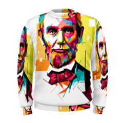 Abraham Lincoln Men s Sweatshirt by bhazkaragriz