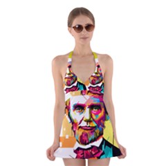 Abraham Lincoln Halter Swimsuit Dress