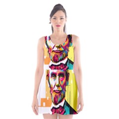 Abraham Lincoln Scoop Neck Skater Dress