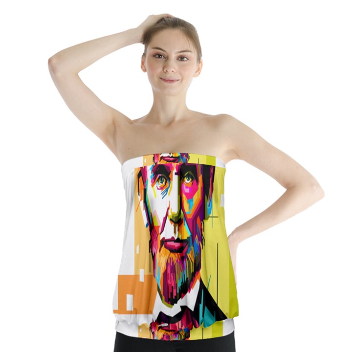 Abraham Lincoln Strapless Top