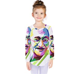 Ghandi Kids  Long Sleeve Tee