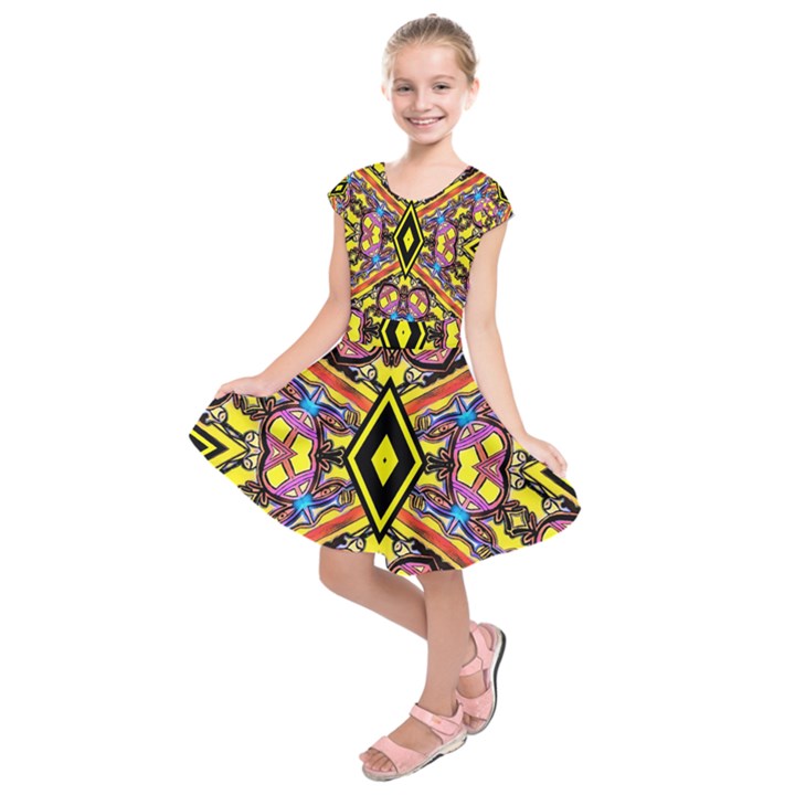 SPIRIT  OF SWEEDEN REDO Kids  Short Sleeve Dress