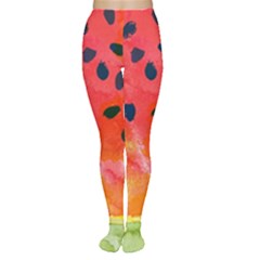 Abstract Watermelon Women s Tights