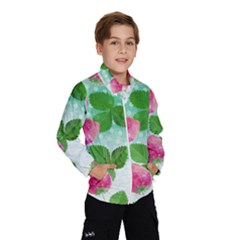 Cute Strawberries Pattern Wind Breaker (kids)