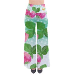 Cute Strawberries Pattern Pants