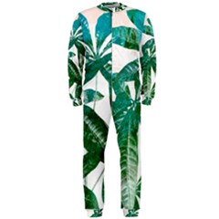 Pachira Leaves  Onepiece Jumpsuit (men) 