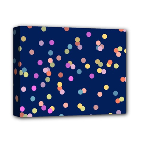 Playful Confetti Deluxe Canvas 14  X 11 