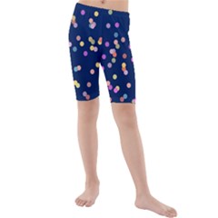 Playful Confetti Kids  Mid Length Swim Shorts